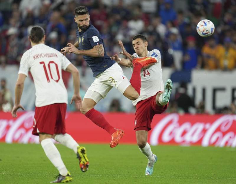 吉魯36歲世界杯進球 法國歷史射手王 吉魯24歲法甲生涯_世界杯歷史射手王