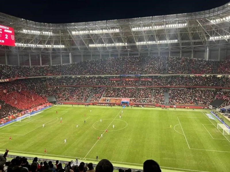 比賽現場。王斌攝